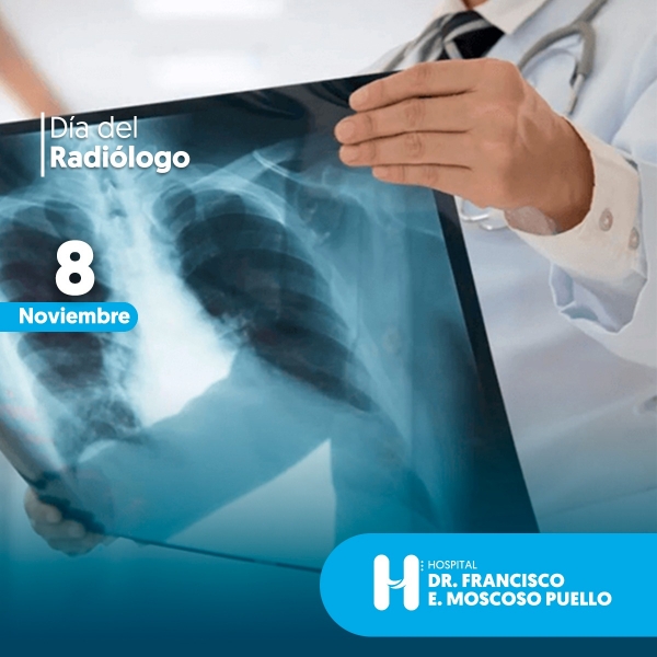 Director Moscoso Puello destaca importancia de las radiografías
