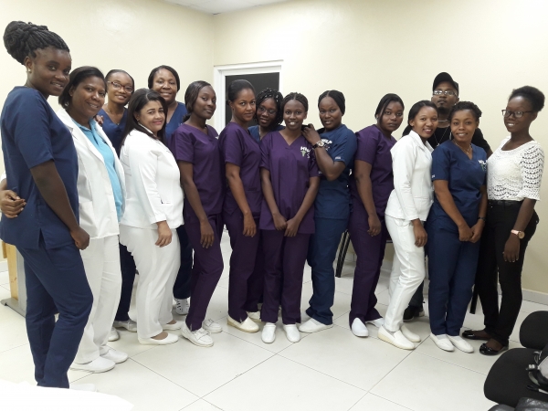Enfermeras haitianas valoran Mosocoso Puello