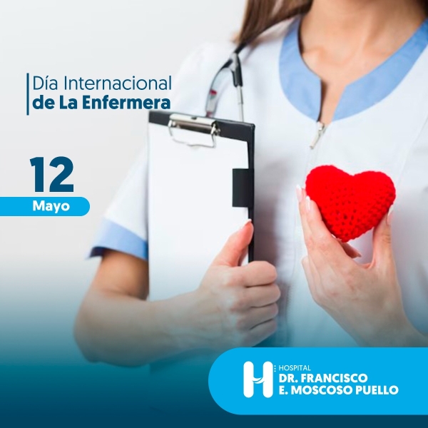 Gerencia Moscoso Puello felicita enfermeros en su día